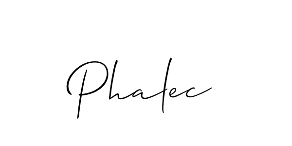 Once you've used our free online signature maker to create your best signature Allison_Script style, it's time to enjoy all of the benefits that Phalec name signing documents. Phalec signature style 2 images and pictures png