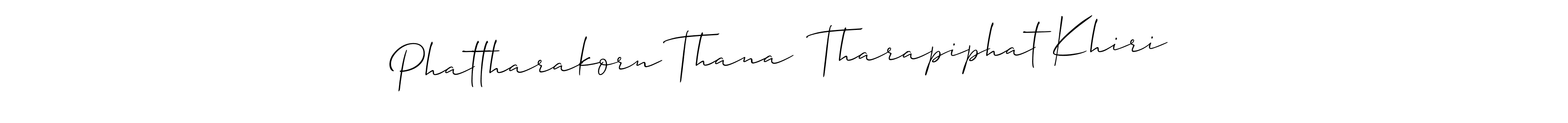 Make a beautiful signature design for name Phattharakorn Thana  Tharapiphat Khiri. Use this online signature maker to create a handwritten signature for free. Phattharakorn Thana  Tharapiphat Khiri signature style 2 images and pictures png