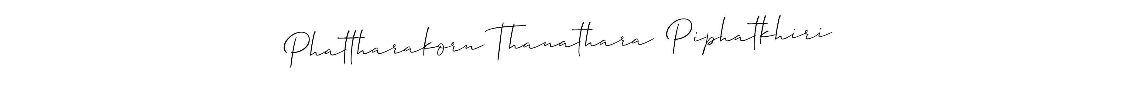 You can use this online signature creator to create a handwritten signature for the name Phattharakorn Thanathara  Piphatkhiri. This is the best online autograph maker. Phattharakorn Thanathara  Piphatkhiri signature style 2 images and pictures png