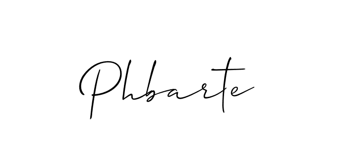 Make a beautiful signature design for name Phbarte. Use this online signature maker to create a handwritten signature for free. Phbarte signature style 2 images and pictures png