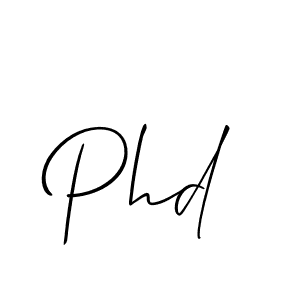 dr phd signature