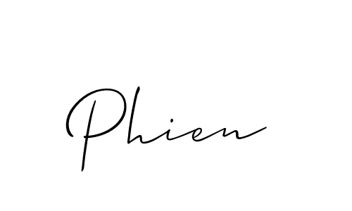 Best and Professional Signature Style for Phien. Allison_Script Best Signature Style Collection. Phien signature style 2 images and pictures png