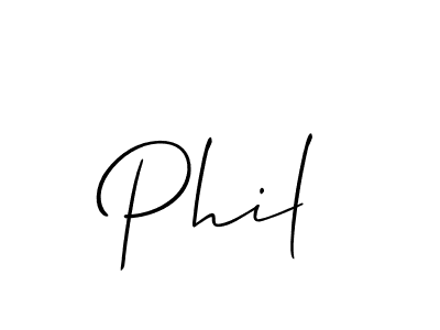 Also You can easily find your signature by using the search form. We will create Phil name handwritten signature images for you free of cost using Allison_Script sign style. Phil signature style 2 images and pictures png