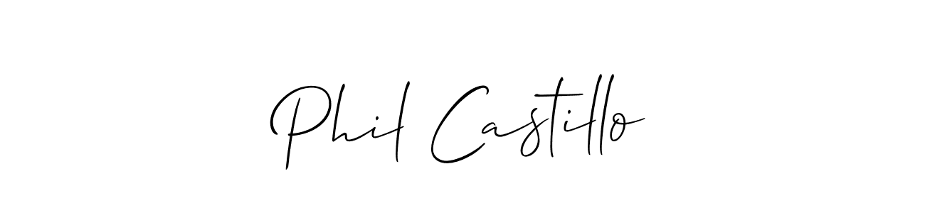 Allison_Script is a professional signature style that is perfect for those who want to add a touch of class to their signature. It is also a great choice for those who want to make their signature more unique. Get Phil Castillo name to fancy signature for free. Phil Castillo signature style 2 images and pictures png