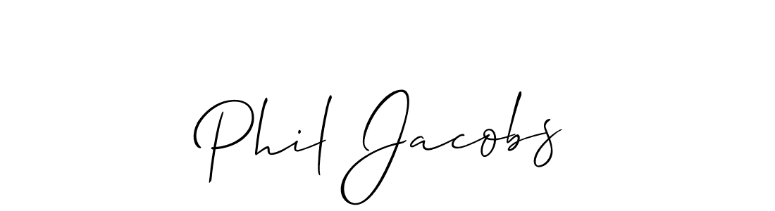 Allison_Script is a professional signature style that is perfect for those who want to add a touch of class to their signature. It is also a great choice for those who want to make their signature more unique. Get Phil Jacobs name to fancy signature for free. Phil Jacobs signature style 2 images and pictures png