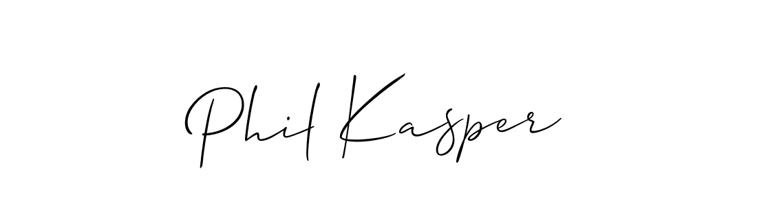 Create a beautiful signature design for name Phil Kasper. With this signature (Allison_Script) fonts, you can make a handwritten signature for free. Phil Kasper signature style 2 images and pictures png