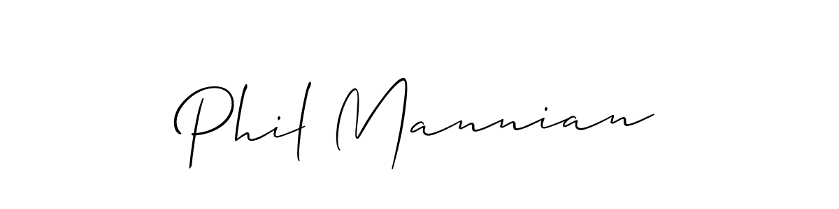 Also we have Phil Mannian name is the best signature style. Create professional handwritten signature collection using Allison_Script autograph style. Phil Mannian signature style 2 images and pictures png