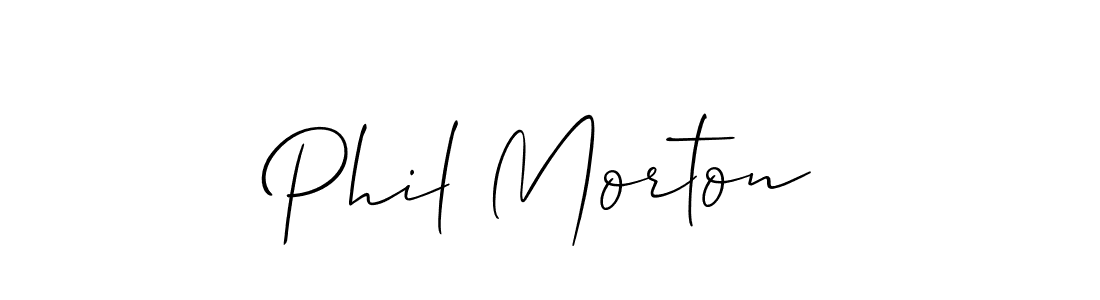 The best way (Allison_Script) to make a short signature is to pick only two or three words in your name. The name Phil Morton include a total of six letters. For converting this name. Phil Morton signature style 2 images and pictures png