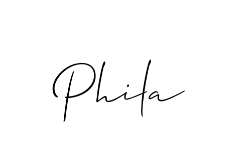 Once you've used our free online signature maker to create your best signature Allison_Script style, it's time to enjoy all of the benefits that Phila name signing documents. Phila signature style 2 images and pictures png