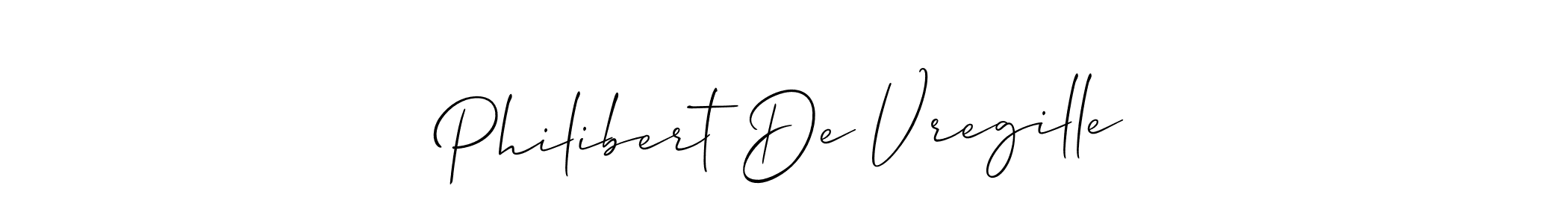Once you've used our free online signature maker to create your best signature Allison_Script style, it's time to enjoy all of the benefits that Philibert De Vregille name signing documents. Philibert De Vregille signature style 2 images and pictures png