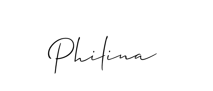 Also we have Philina name is the best signature style. Create professional handwritten signature collection using Allison_Script autograph style. Philina signature style 2 images and pictures png