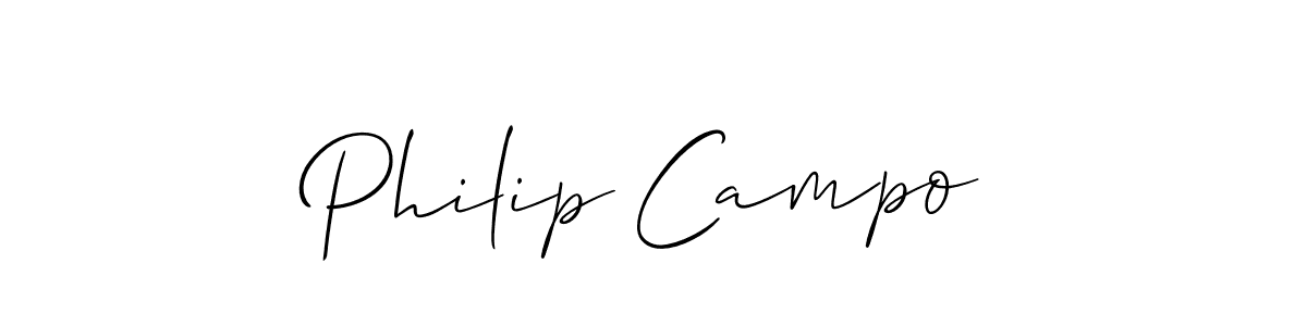 Similarly Allison_Script is the best handwritten signature design. Signature creator online .You can use it as an online autograph creator for name Philip Campo. Philip Campo signature style 2 images and pictures png