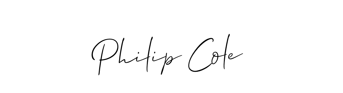 Design your own signature with our free online signature maker. With this signature software, you can create a handwritten (Allison_Script) signature for name Philip Cole. Philip Cole signature style 2 images and pictures png