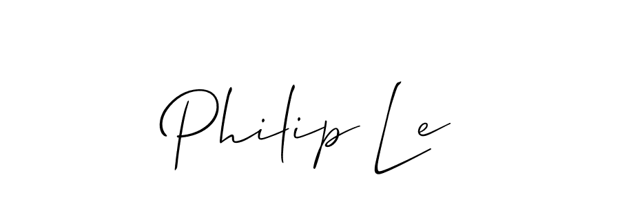 Make a beautiful signature design for name Philip Le. Use this online signature maker to create a handwritten signature for free. Philip Le signature style 2 images and pictures png