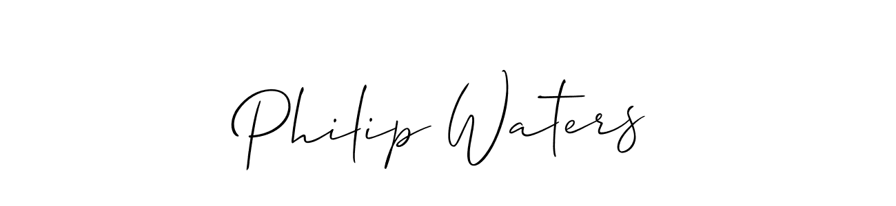 Check out images of Autograph of Philip Waters name. Actor Philip Waters Signature Style. Allison_Script is a professional sign style online. Philip Waters signature style 2 images and pictures png