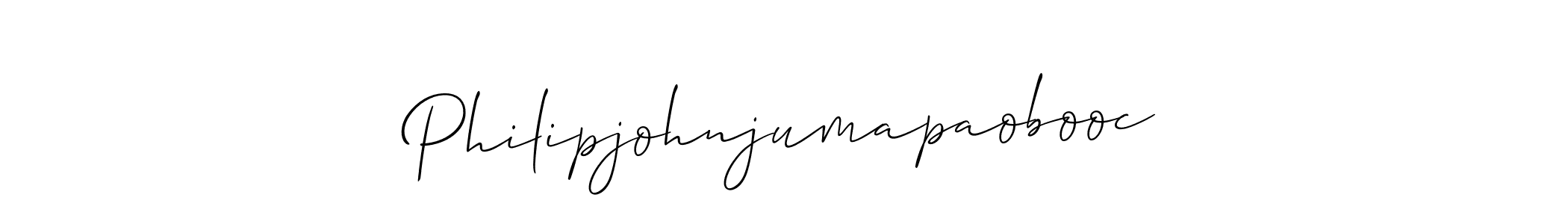 Philipjohnjumapaobooc stylish signature style. Best Handwritten Sign (Allison_Script) for my name. Handwritten Signature Collection Ideas for my name Philipjohnjumapaobooc. Philipjohnjumapaobooc signature style 2 images and pictures png