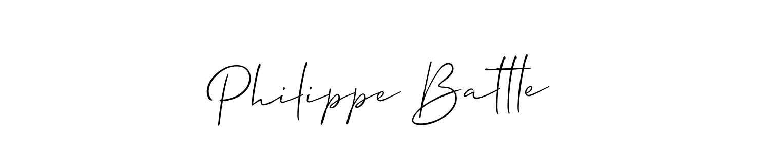 Also we have Philippe Battle name is the best signature style. Create professional handwritten signature collection using Allison_Script autograph style. Philippe Battle signature style 2 images and pictures png