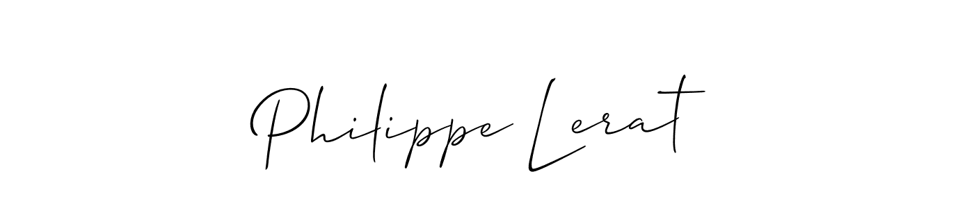 Best and Professional Signature Style for Philippe Lerat. Allison_Script Best Signature Style Collection. Philippe Lerat signature style 2 images and pictures png