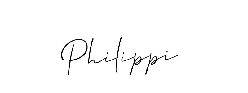 if you are searching for the best signature style for your name Philippi. so please give up your signature search. here we have designed multiple signature styles  using Allison_Script. Philippi signature style 2 images and pictures png