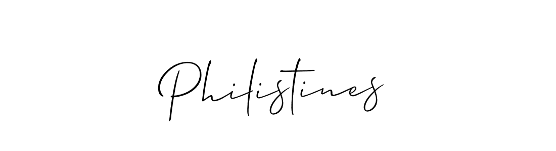 Make a beautiful signature design for name Philistines. Use this online signature maker to create a handwritten signature for free. Philistines signature style 2 images and pictures png