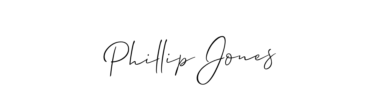 Make a beautiful signature design for name Phillip Jones. Use this online signature maker to create a handwritten signature for free. Phillip Jones signature style 2 images and pictures png