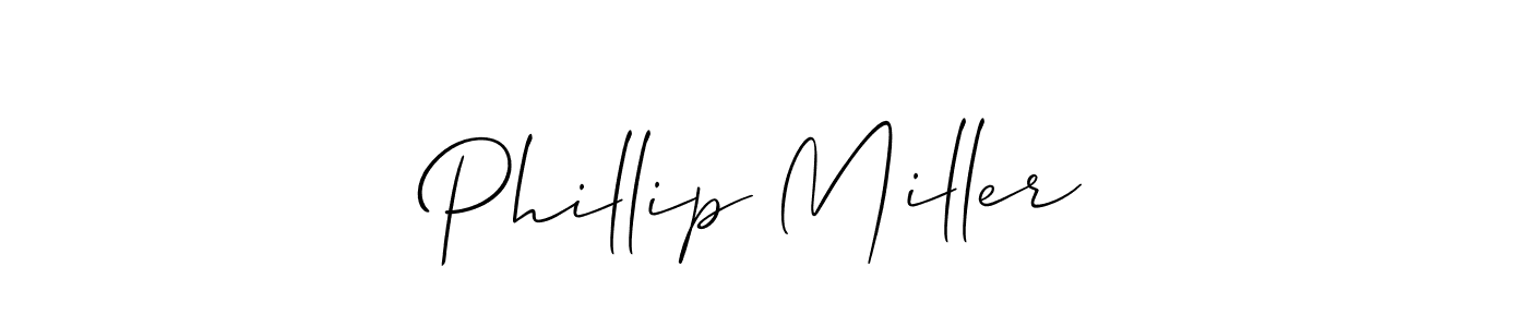 You should practise on your own different ways (Allison_Script) to write your name (Phillip Miller) in signature. don't let someone else do it for you. Phillip Miller signature style 2 images and pictures png