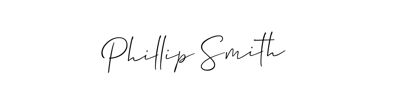 if you are searching for the best signature style for your name Phillip Smith. so please give up your signature search. here we have designed multiple signature styles  using Allison_Script. Phillip Smith signature style 2 images and pictures png