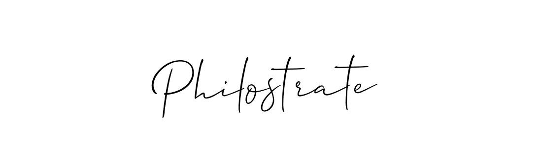 How to make Philostrate name signature. Use Allison_Script style for creating short signs online. This is the latest handwritten sign. Philostrate signature style 2 images and pictures png