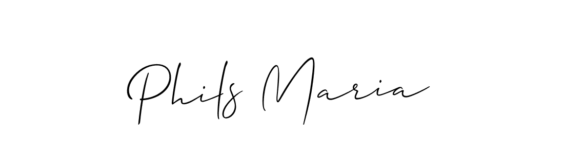 Also we have Phils Maria name is the best signature style. Create professional handwritten signature collection using Allison_Script autograph style. Phils Maria signature style 2 images and pictures png