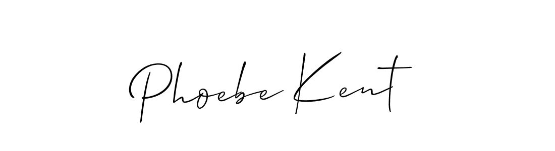 How to Draw Phoebe Kent signature style? Allison_Script is a latest design signature styles for name Phoebe Kent. Phoebe Kent signature style 2 images and pictures png