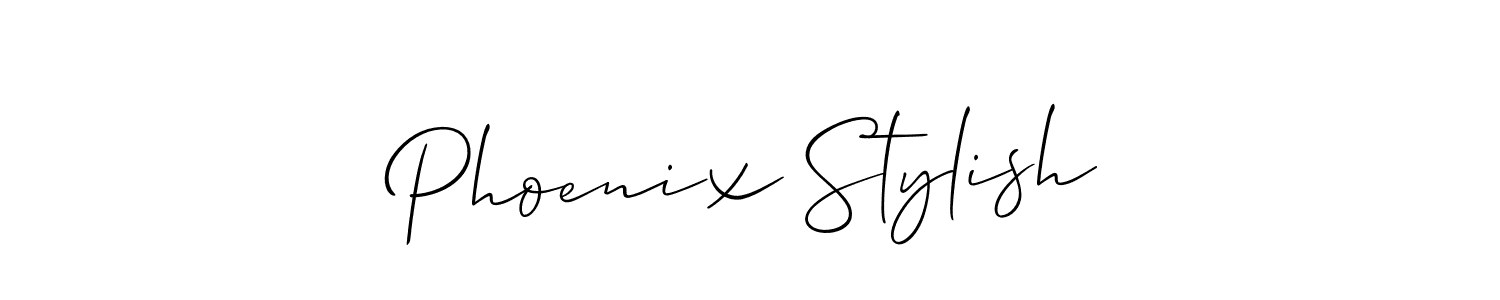 Here are the top 10 professional signature styles for the name Phoenix Stylish. These are the best autograph styles you can use for your name. Phoenix Stylish signature style 2 images and pictures png