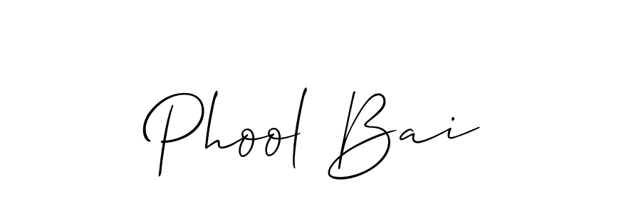 You can use this online signature creator to create a handwritten signature for the name Phool Bai. This is the best online autograph maker. Phool Bai signature style 2 images and pictures png