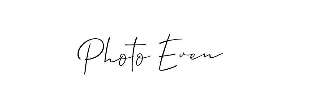 Allison_Script is a professional signature style that is perfect for those who want to add a touch of class to their signature. It is also a great choice for those who want to make their signature more unique. Get Photo Even name to fancy signature for free. Photo Even signature style 2 images and pictures png