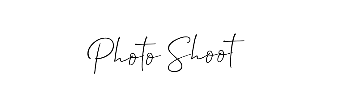 Also we have Photo Shoot name is the best signature style. Create professional handwritten signature collection using Allison_Script autograph style. Photo Shoot signature style 2 images and pictures png