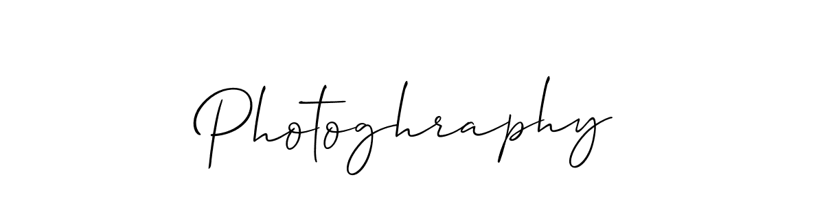 You should practise on your own different ways (Allison_Script) to write your name (Photoghraphy) in signature. don't let someone else do it for you. Photoghraphy signature style 2 images and pictures png