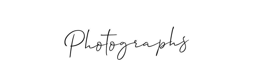 Similarly Allison_Script is the best handwritten signature design. Signature creator online .You can use it as an online autograph creator for name Photographs. Photographs signature style 2 images and pictures png