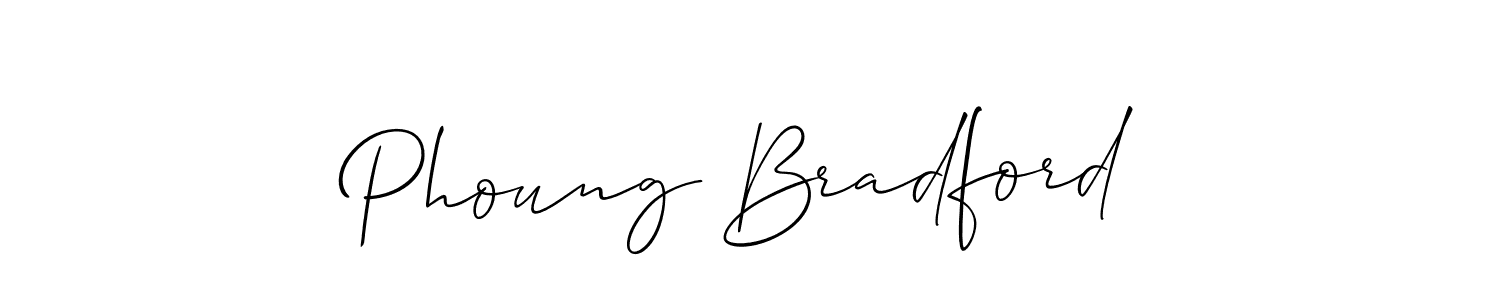 Here are the top 10 professional signature styles for the name Phoung Bradford. These are the best autograph styles you can use for your name. Phoung Bradford signature style 2 images and pictures png