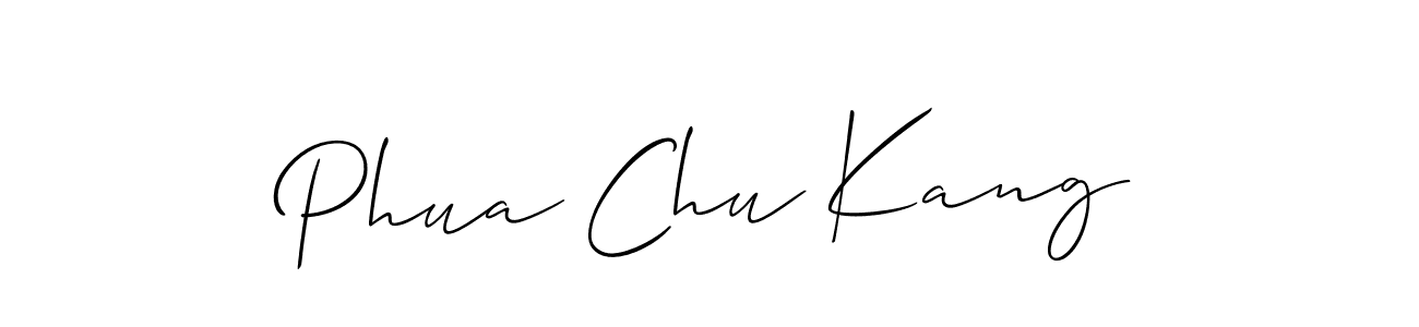 Use a signature maker to create a handwritten signature online. With this signature software, you can design (Allison_Script) your own signature for name Phua Chu Kang. Phua Chu Kang signature style 2 images and pictures png