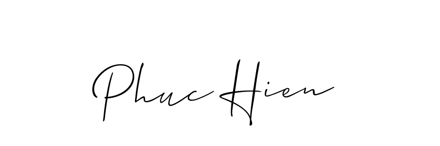 Make a beautiful signature design for name Phuc Hien. Use this online signature maker to create a handwritten signature for free. Phuc Hien signature style 2 images and pictures png