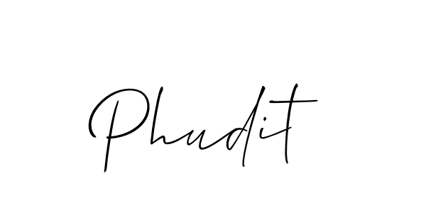 You can use this online signature creator to create a handwritten signature for the name Phudit. This is the best online autograph maker. Phudit signature style 2 images and pictures png