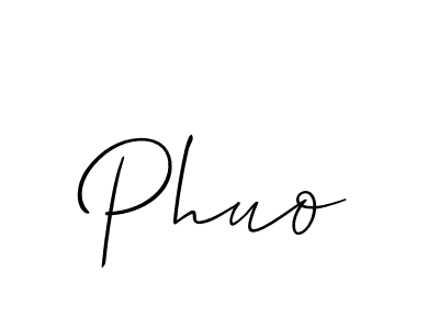 You should practise on your own different ways (Allison_Script) to write your name (Phuo) in signature. don't let someone else do it for you. Phuo signature style 2 images and pictures png