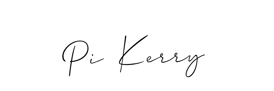 Once you've used our free online signature maker to create your best signature Allison_Script style, it's time to enjoy all of the benefits that Pi  Kerry name signing documents. Pi  Kerry signature style 2 images and pictures png