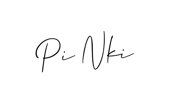 Here are the top 10 professional signature styles for the name Pi Nki. These are the best autograph styles you can use for your name. Pi Nki signature style 2 images and pictures png