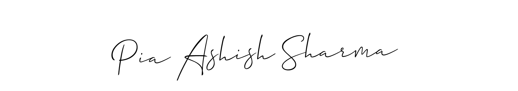 See photos of Pia Ashish Sharma official signature by Spectra . Check more albums & portfolios. Read reviews & check more about Allison_Script font. Pia Ashish Sharma signature style 2 images and pictures png