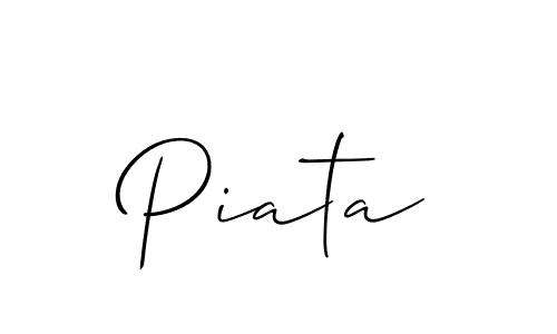 Best and Professional Signature Style for Piata. Allison_Script Best Signature Style Collection. Piata signature style 2 images and pictures png