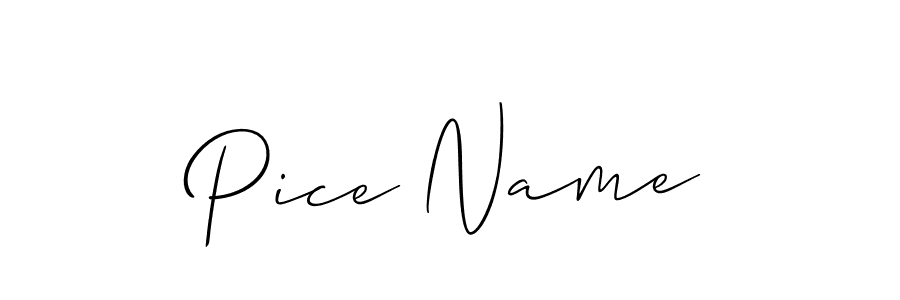 You can use this online signature creator to create a handwritten signature for the name Pice Name. This is the best online autograph maker. Pice Name signature style 2 images and pictures png
