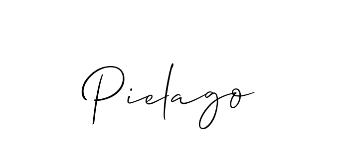 Also You can easily find your signature by using the search form. We will create Pielago name handwritten signature images for you free of cost using Allison_Script sign style. Pielago signature style 2 images and pictures png