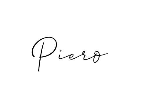 Also You can easily find your signature by using the search form. We will create Piero name handwritten signature images for you free of cost using Allison_Script sign style. Piero signature style 2 images and pictures png