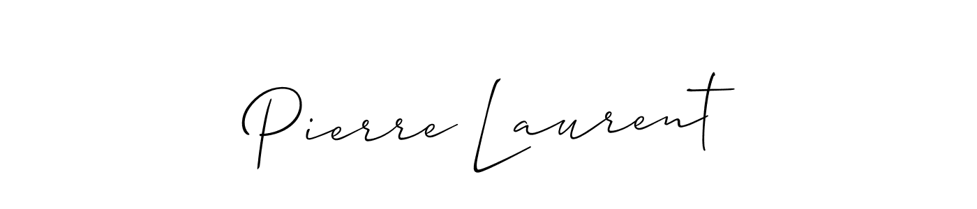 You should practise on your own different ways (Allison_Script) to write your name (Pierre Laurent) in signature. don't let someone else do it for you. Pierre Laurent signature style 2 images and pictures png