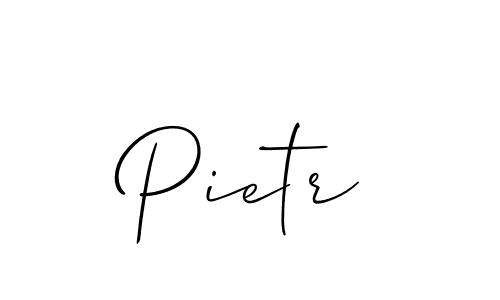 Also You can easily find your signature by using the search form. We will create Pietr name handwritten signature images for you free of cost using Allison_Script sign style. Pietr signature style 2 images and pictures png